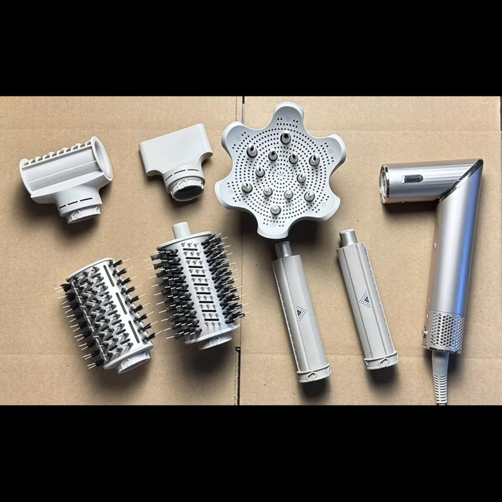 Silver Hair Styling Set